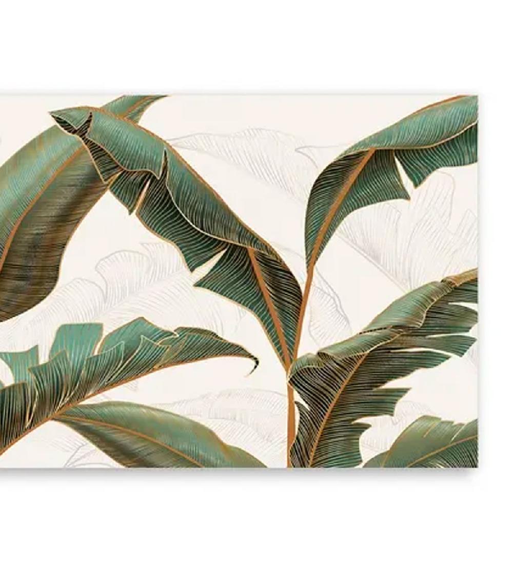 Wadiga Tableau Décoratif Feuillage 150x3x50cm