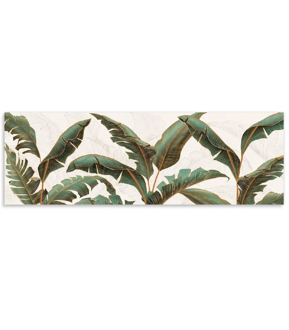 wadiga Tableau décoratif feuillage 150x3x50cm