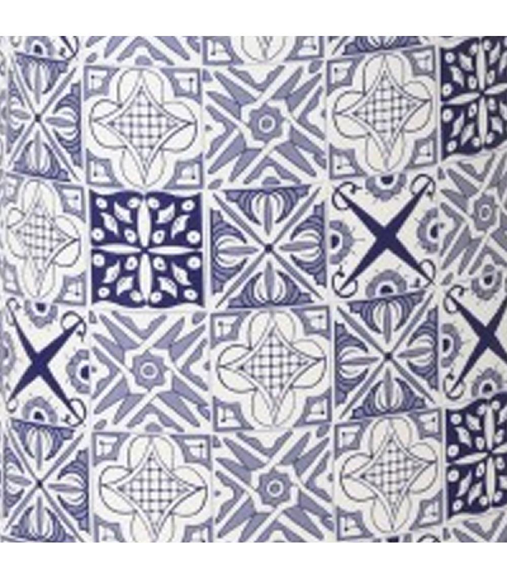 Wadiga Tablier Bleu Carreaux De Ciment 100% Coton