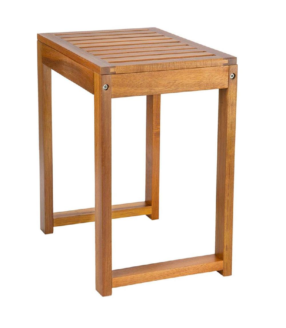 Wadiga Tabouret Acacia 40x28x45cm