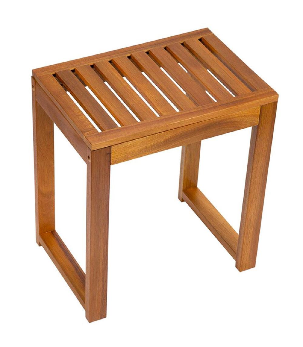 Wadiga Tabouret Acacia 40x28x45cm
