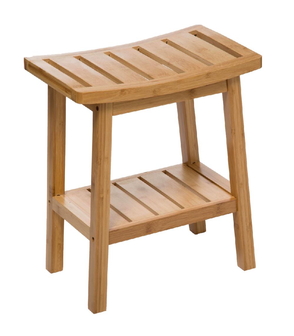 wadiga Tabouret bambou - 39.5x25.2x46cm