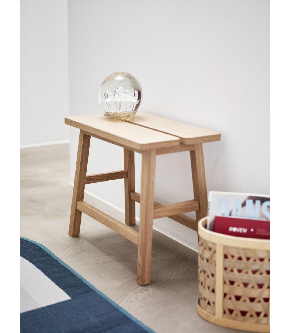 Wadiga Tabouret Design Chêne
