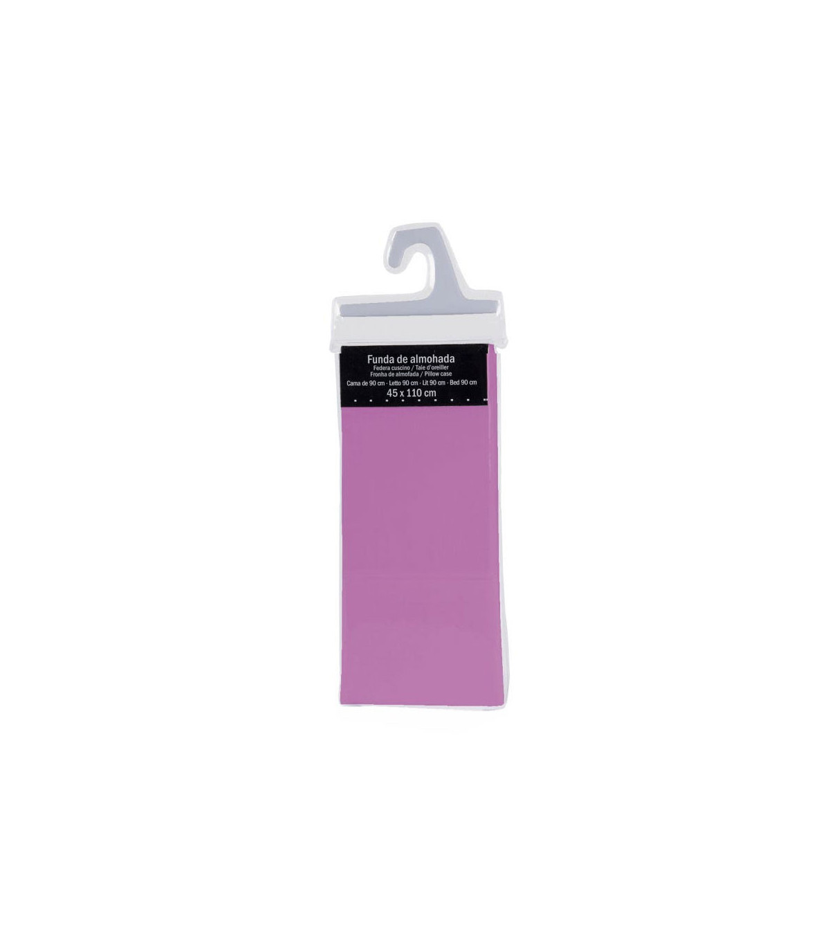 Wadiga Taie De Traversin Lilas - 45x110cm