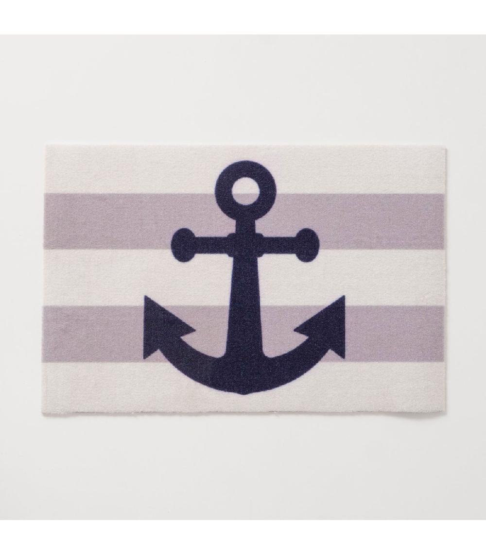 Wadiga Tapis D'entrée Ancre 60x40x1.5cm