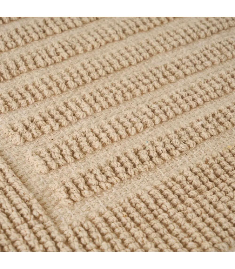 Wadiga Tapis De Bain 100% Coton Beige 60x40cm