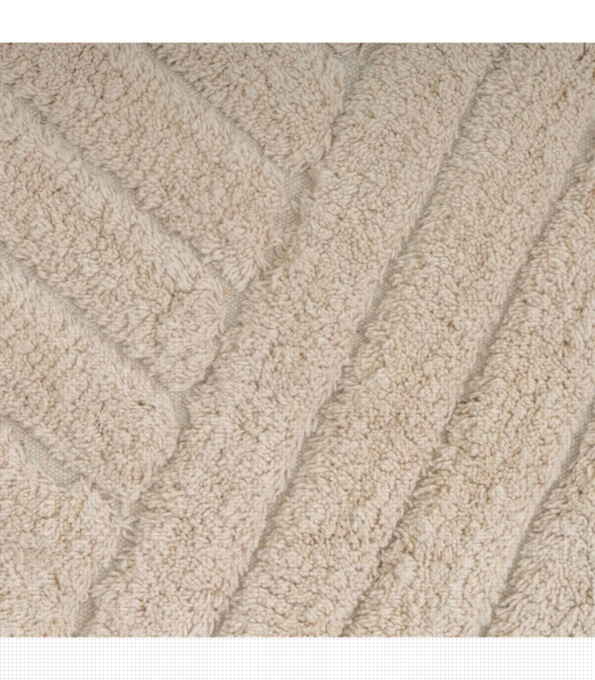Wadiga Tapis De Bain 100% Coton Beige 70x45cm