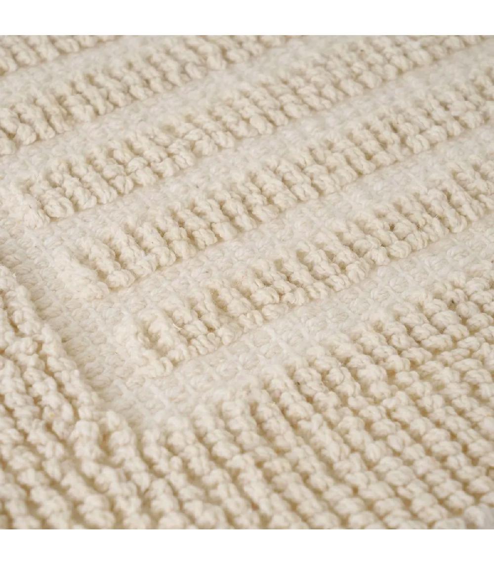 Wadiga Tapis De Bain 100% Coton Blanc 60x40cm