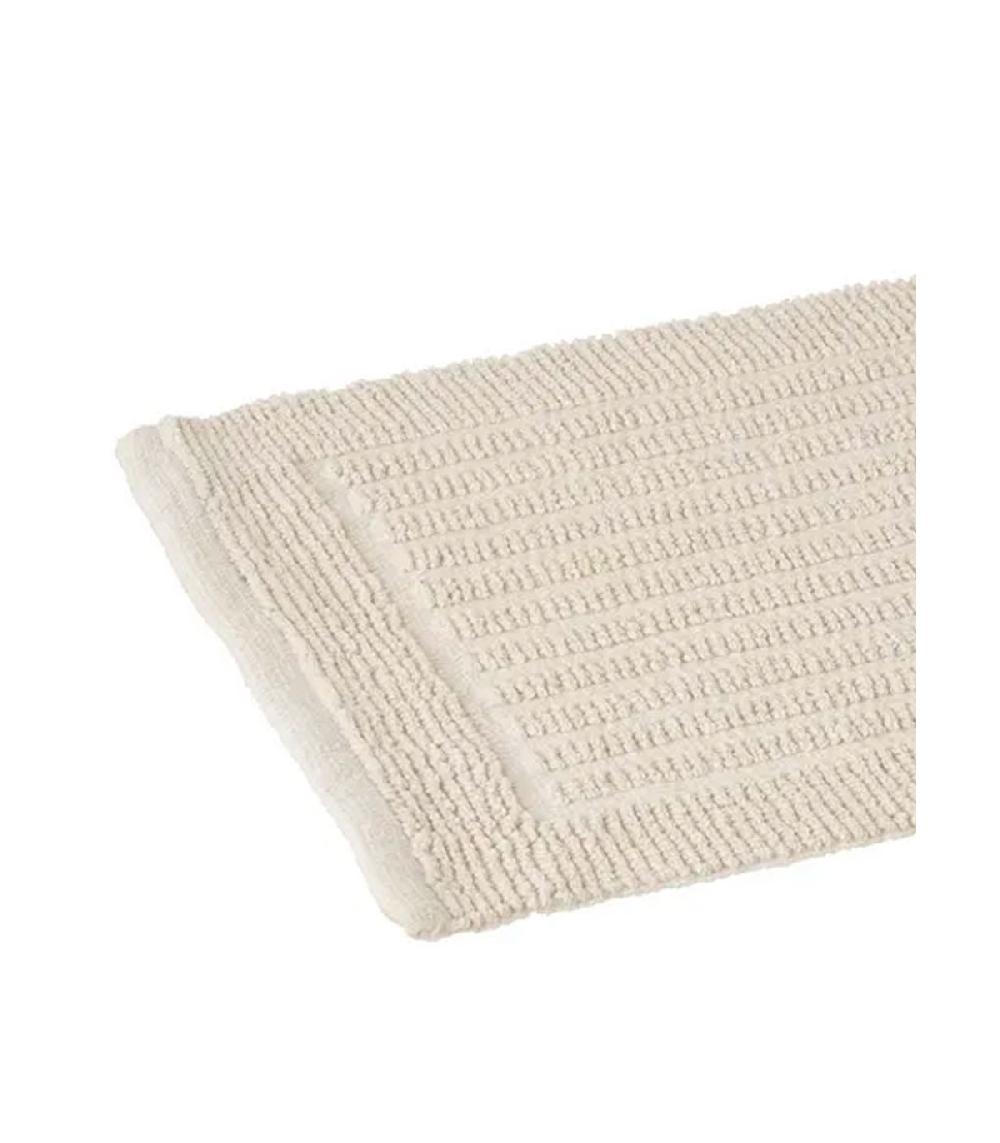 Wadiga Tapis De Bain 100% Coton Blanc 60x40cm