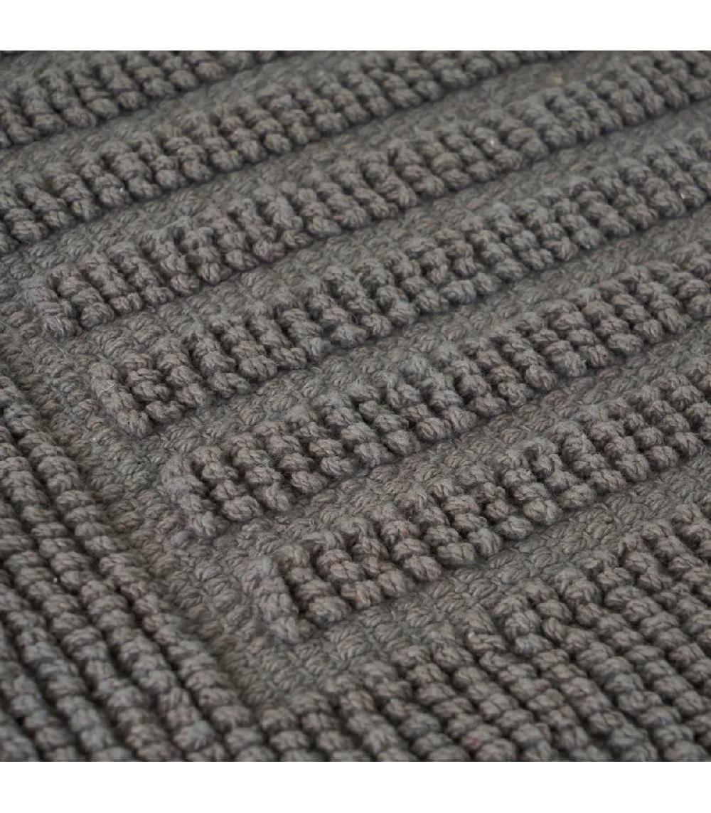 Wadiga Tapis De Bain 100% Coton Gris 60x40cm