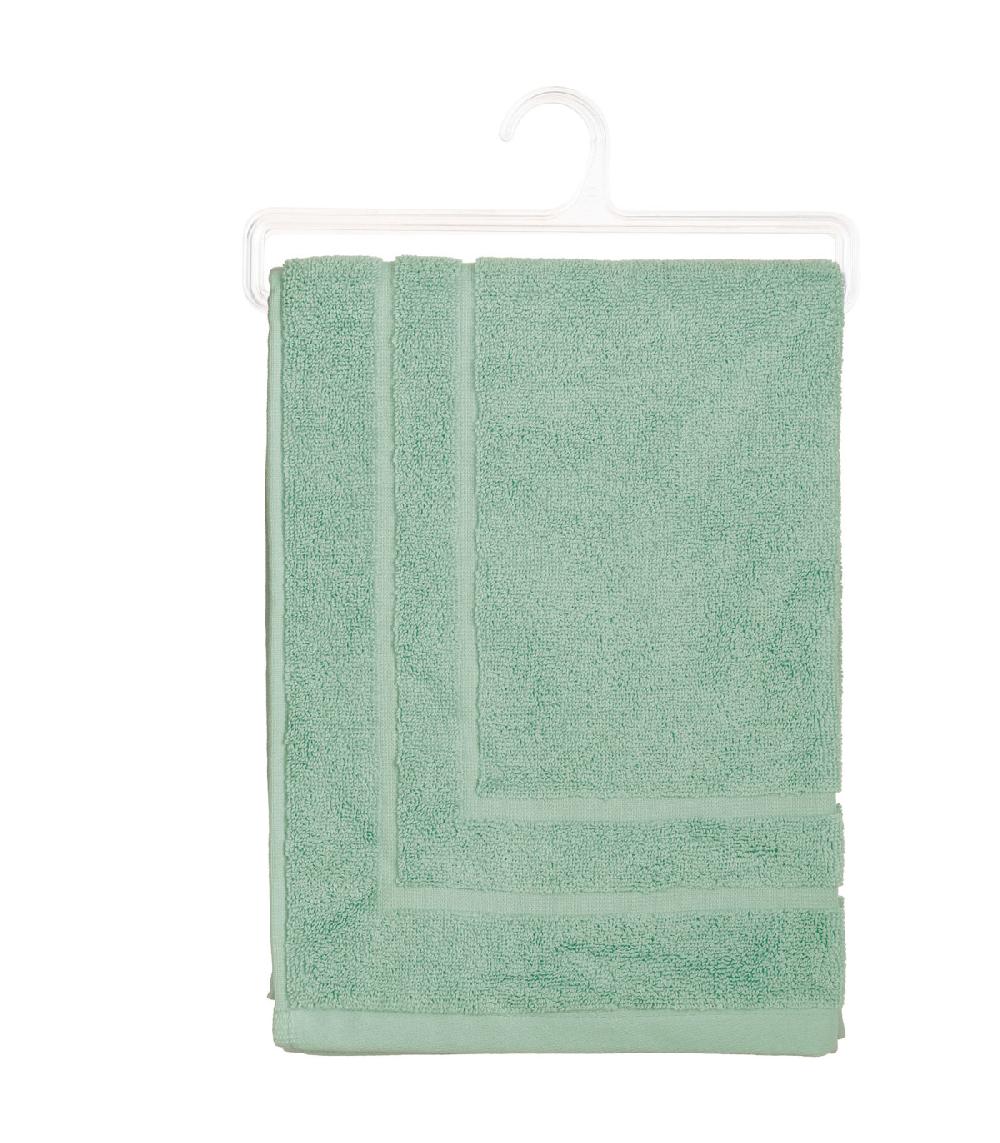 Wadiga Tapis De Bain Coton Vert Céladon 50x70cm