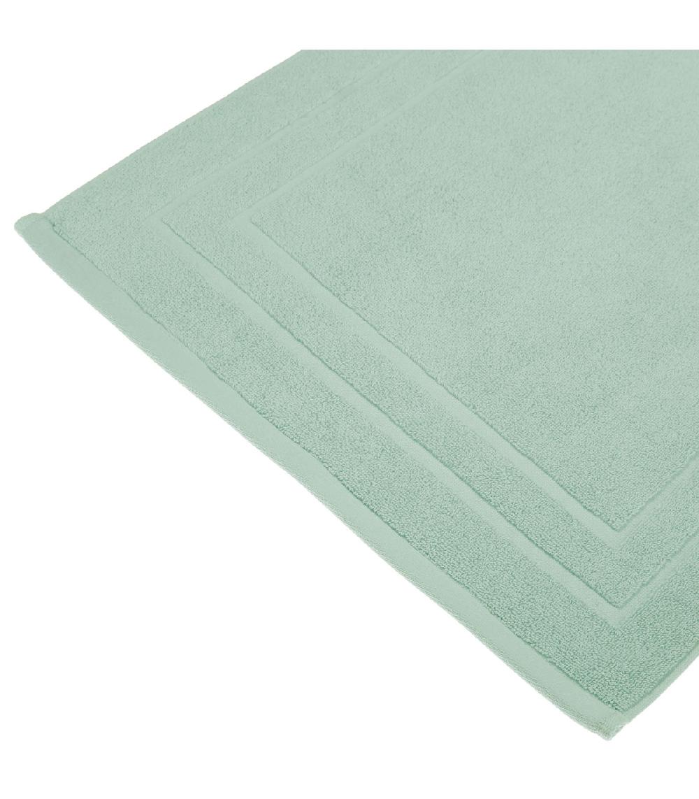 Wadiga Tapis De Bain Coton Vert Céladon 50x70cm