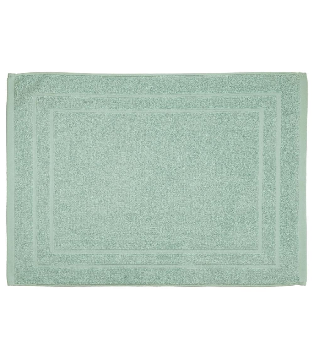 wadiga Tapis de bain coton vert céladon 50x70cm