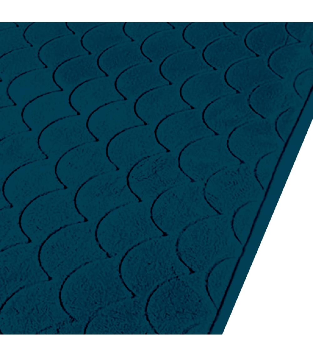 Wadiga Tapis De Bain Mémoire De Forme Bleu 50x80cm