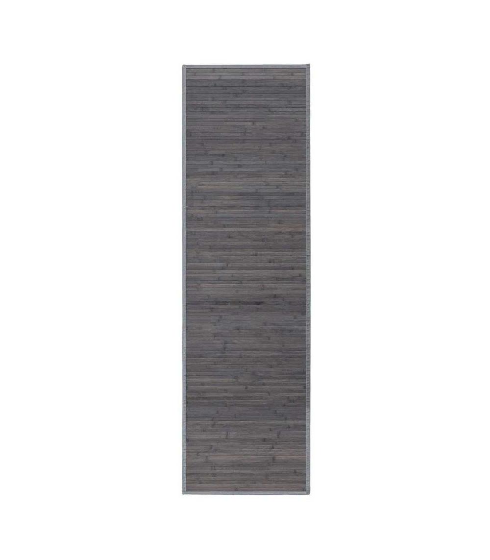 wadiga Tapis de Couloir Bambou Gris - 60x200cm