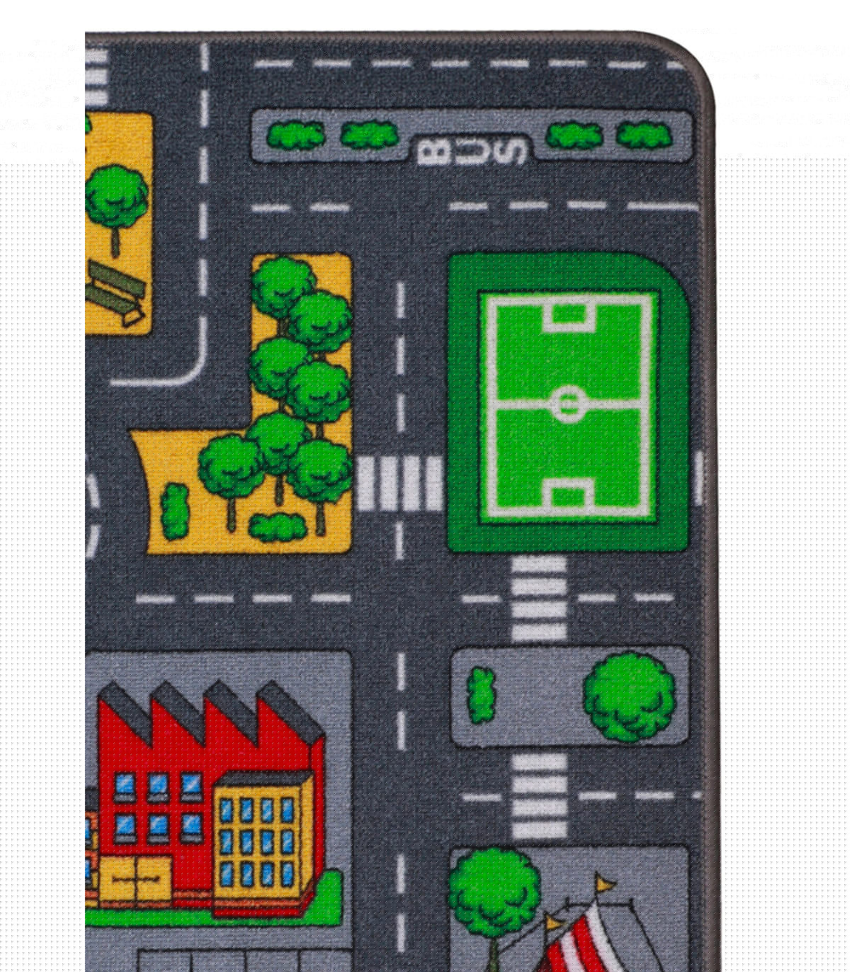 Wadiga Tapis Jeu Enfant Circuit Voiture - 67x100cm