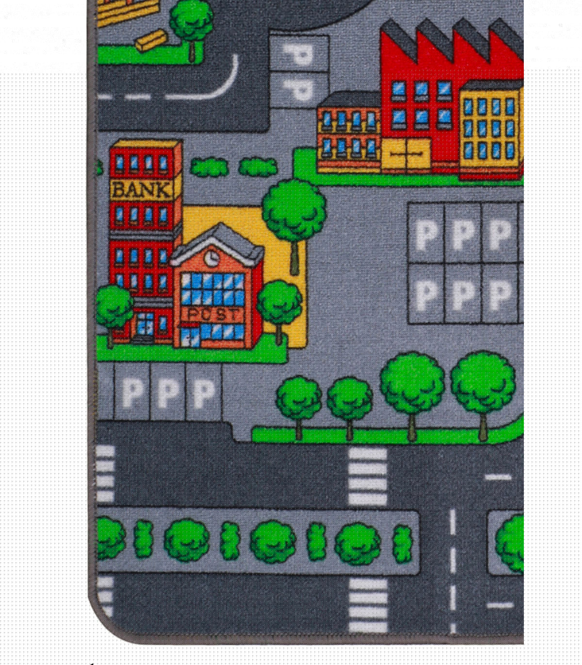 Wadiga Tapis Jeu Enfant Circuit Voiture - 67x100cm