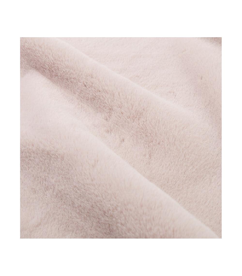 Wadiga Tapis Rond Doux Beige - Diamètre 80cm