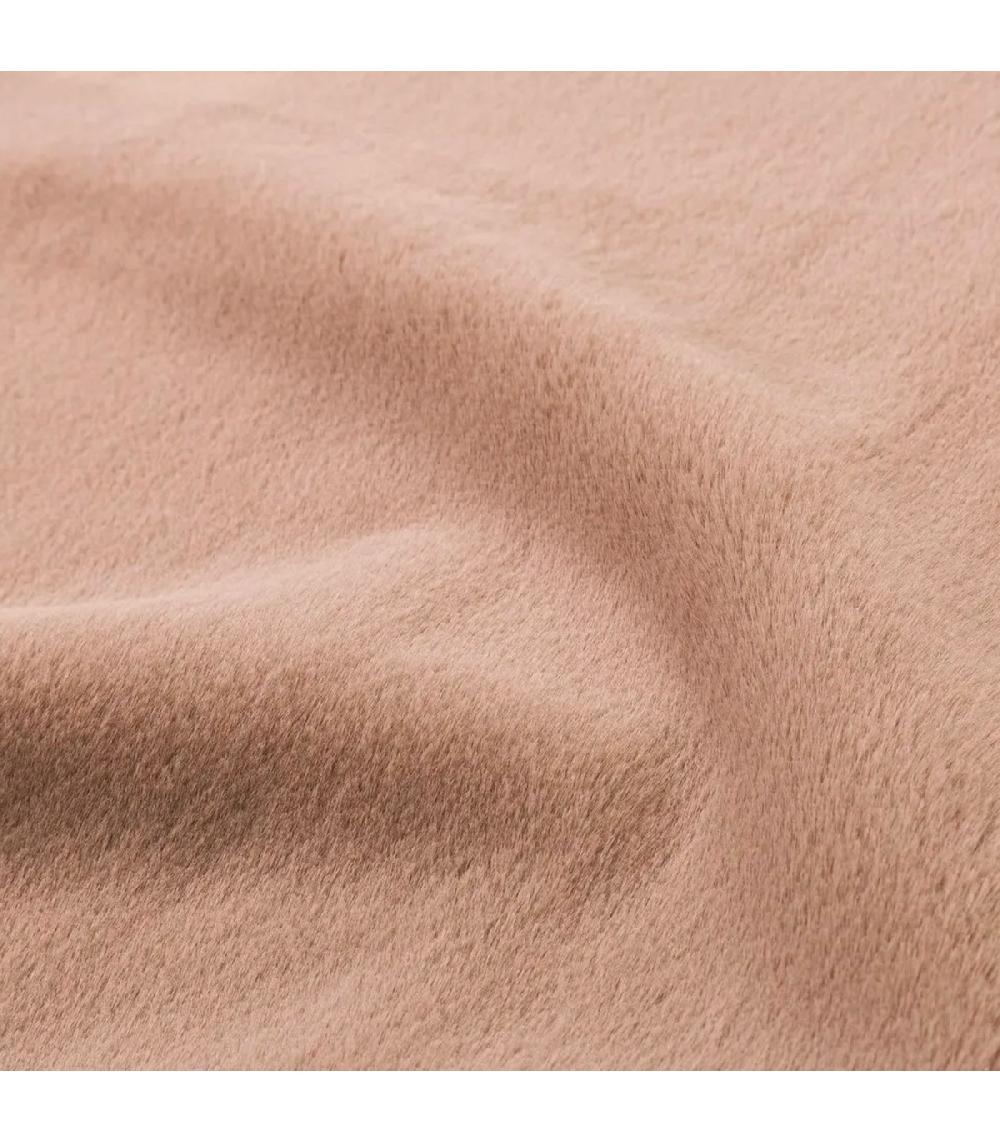 Wadiga Tapis Rond Doux Taupe Diamètre 80cm