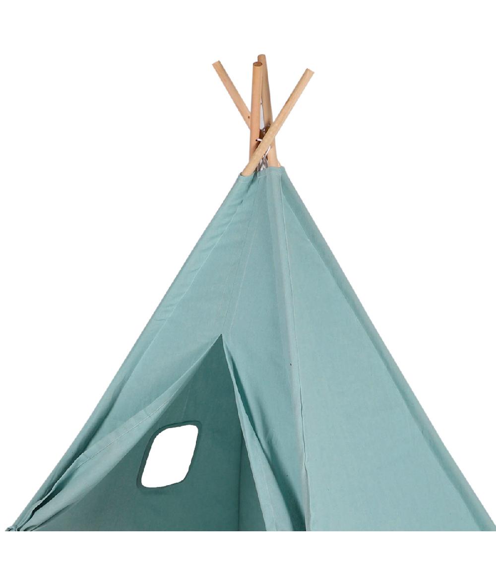 Wadiga Tente De Jeu Pour Enfant Tipi Bleu