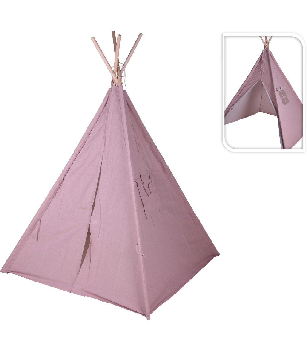 Wadiga Tente De Jeu Pour Enfant Tipi Rose