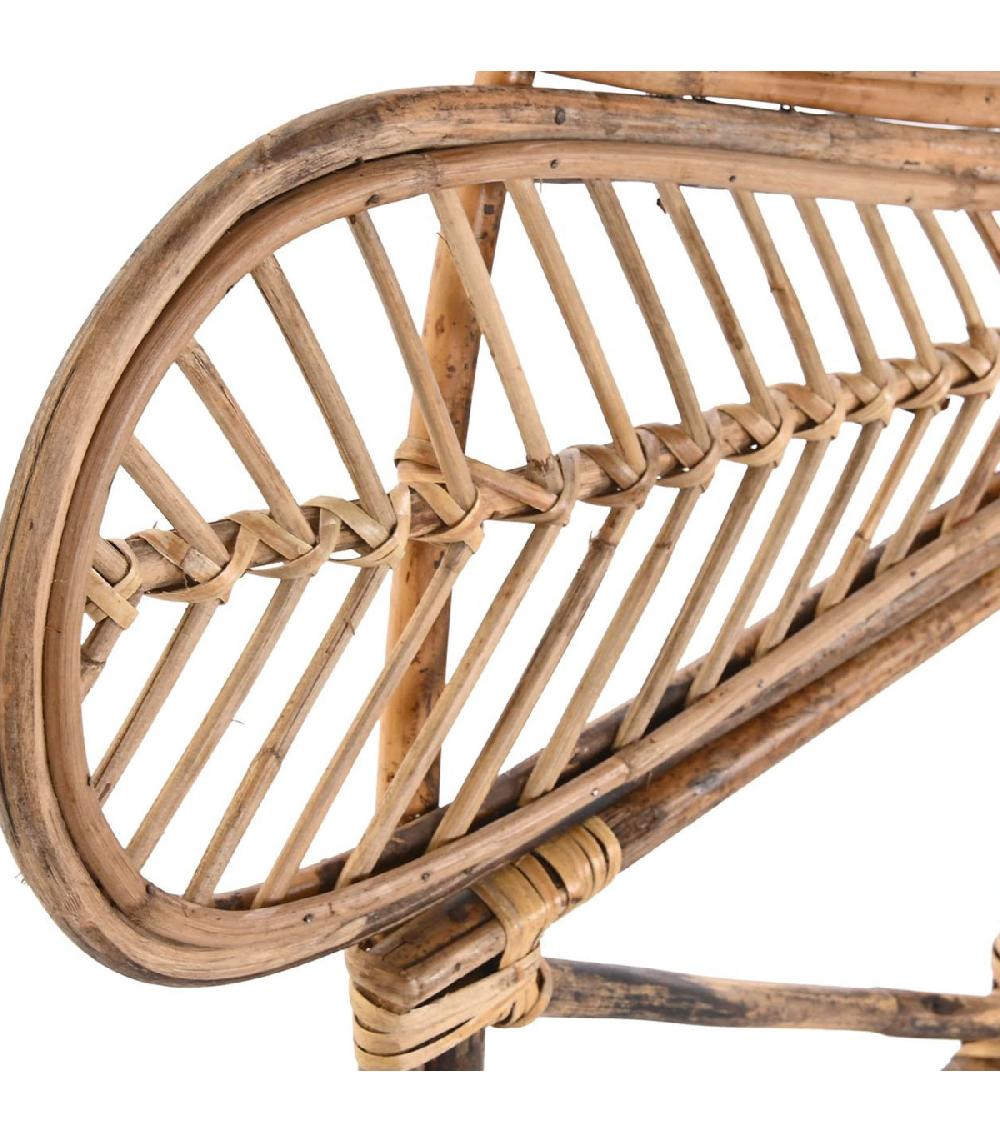 Wadiga Tête De Lit Demi-lune Rotin 176x3x127cm