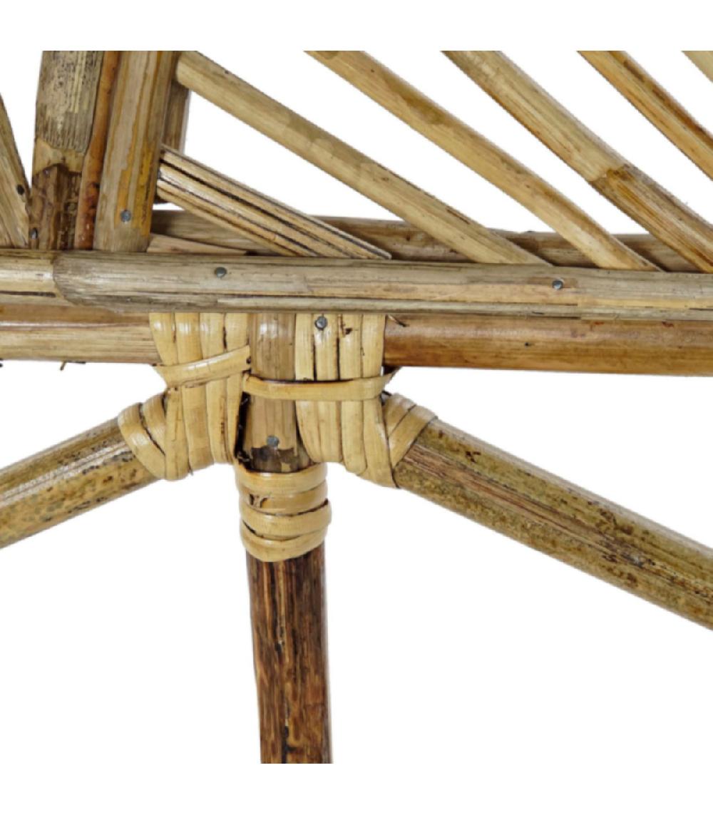 Wadiga Tête De Lit Demi-lune Rotin - 180cm