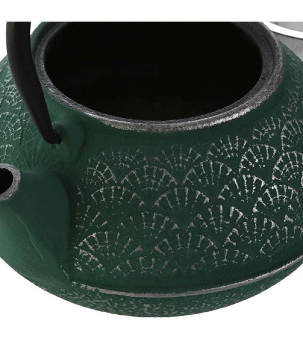 Wadiga Théière En Fonte Verte 800ml