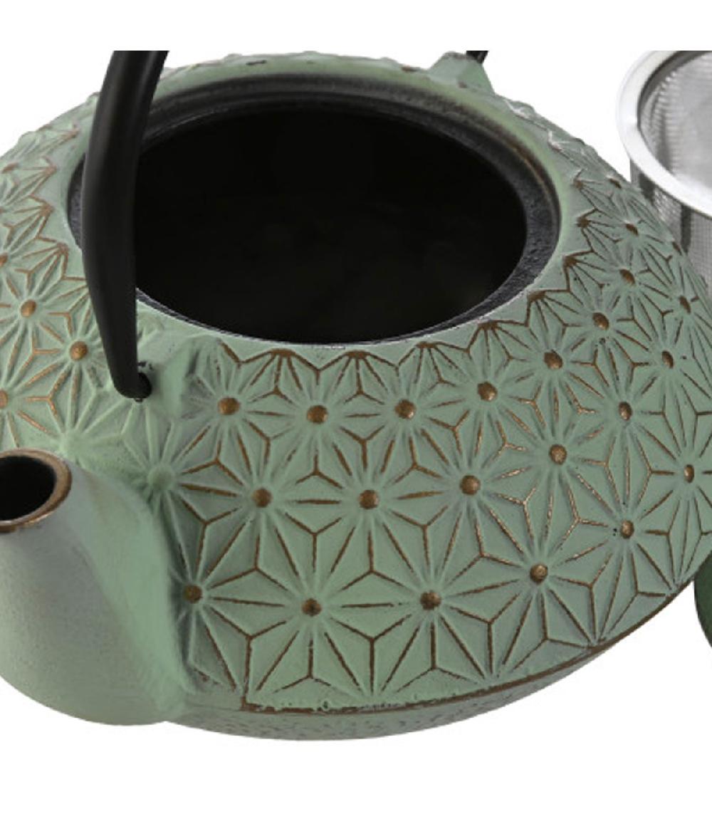 Wadiga Théière En Fonte Verte 900ml