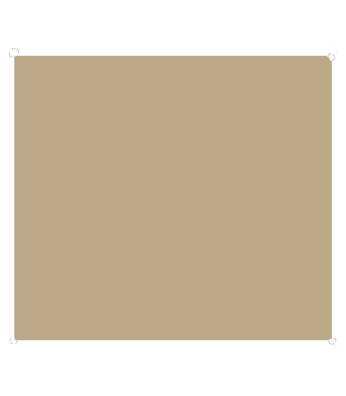 wadiga Toile ombrage carrée beige 500x500cm