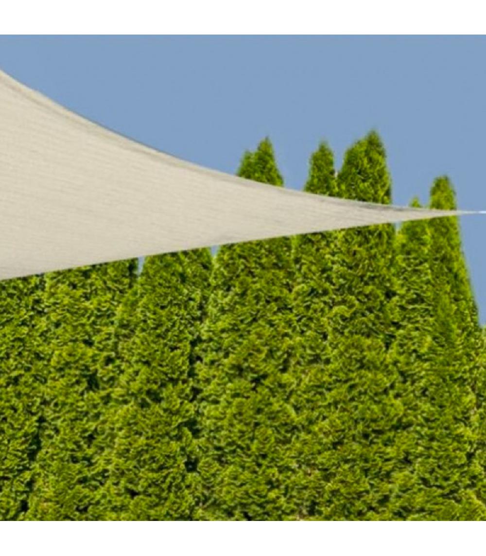 Wadiga Toile Ombrage Carrée écru 300x300cm