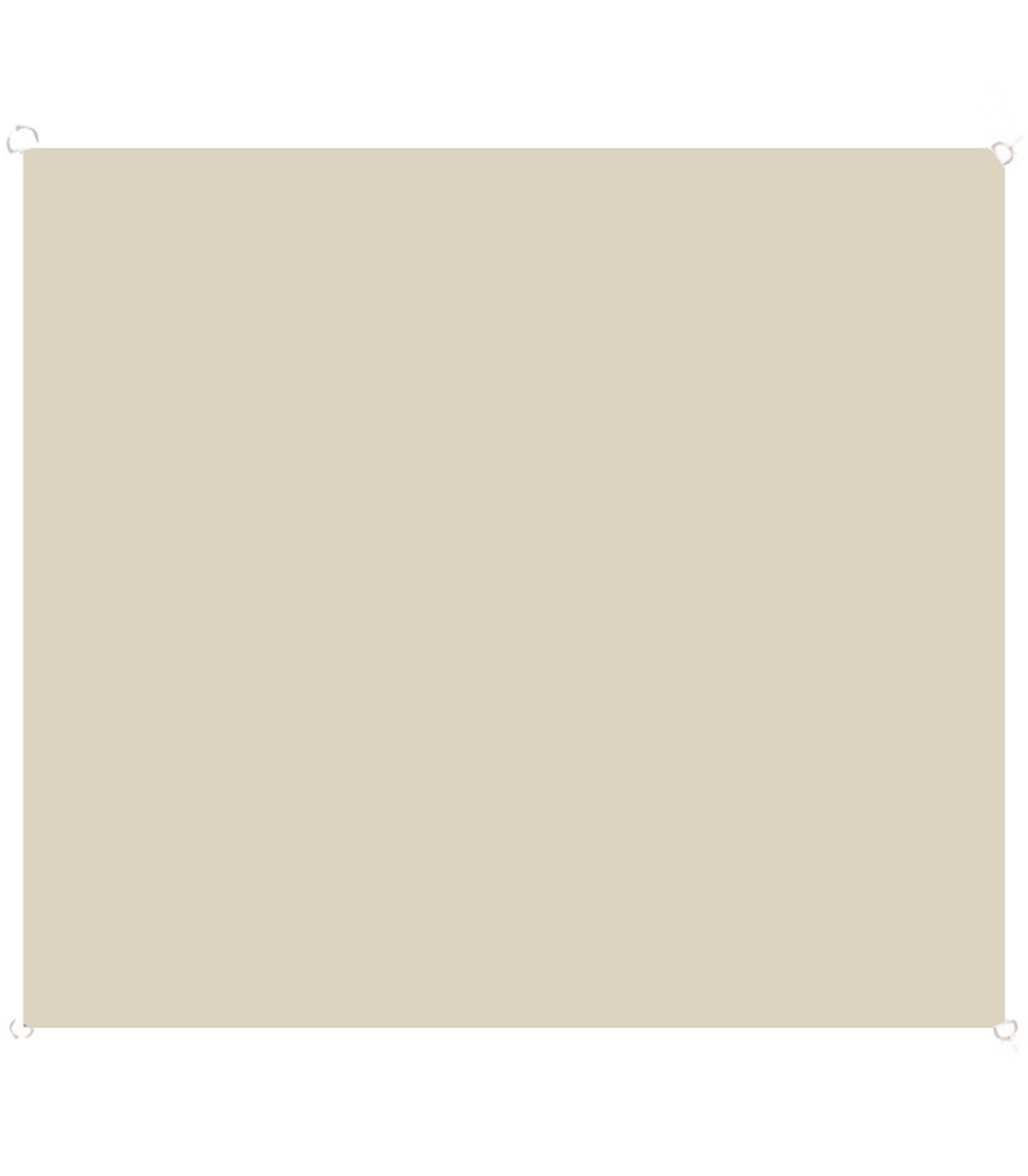 wadiga Toile ombrage carrée écru 300x300cm