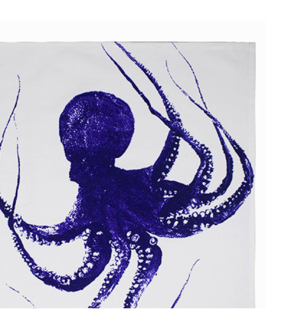 Wadiga Torchon 100% Coton Octopus - 50x70cm