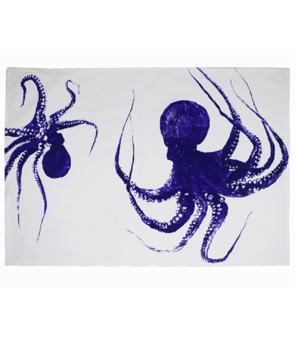 wadiga Torchon 100% coton octopus - 50x70cm