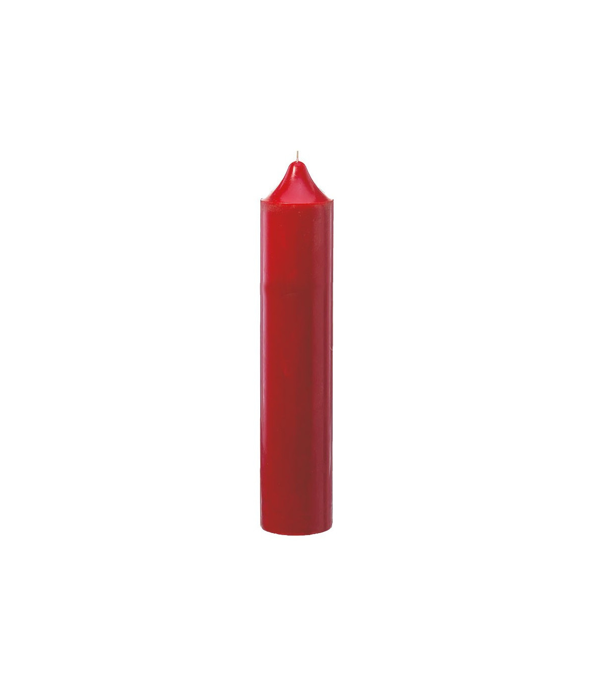 wadiga Très Grande Bougie Cire Rouge - Hauteur 50cm