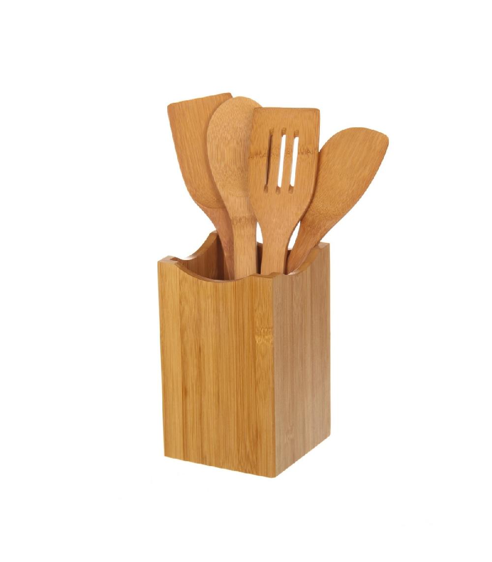 wadiga Ustensiles de Cuisine en Bambou