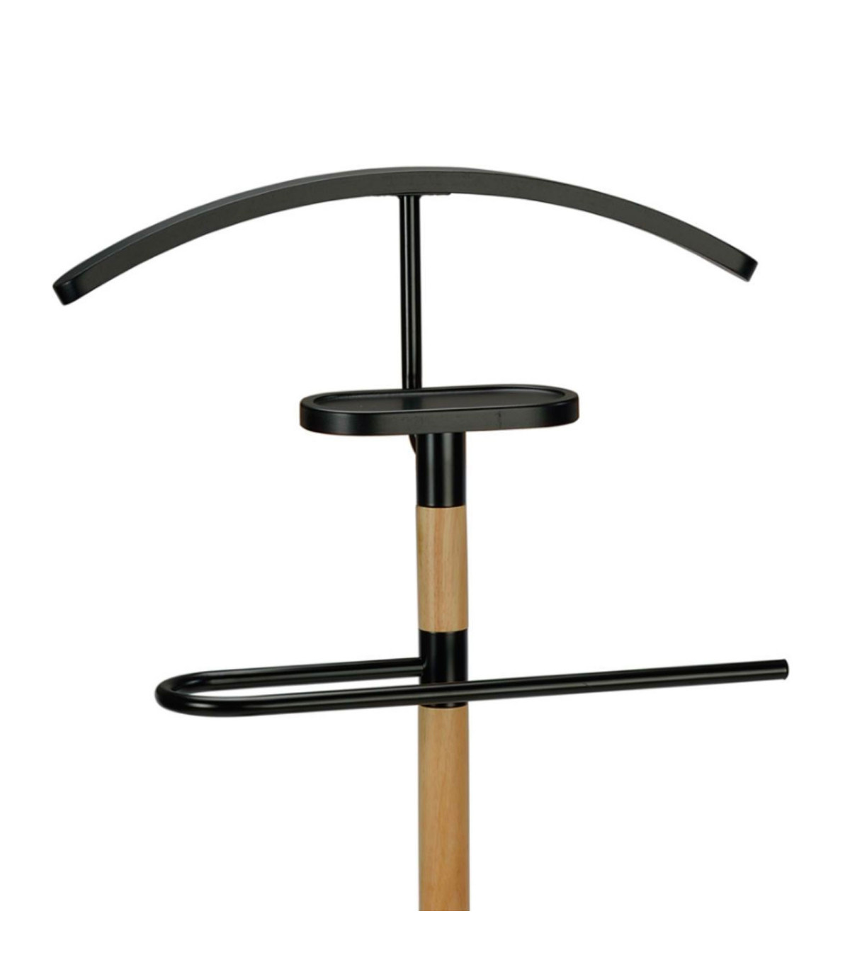 Wadiga Valet De Nuit En Bois Noir