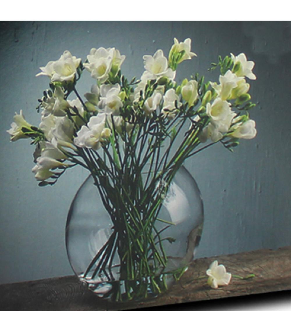 Wadiga Vase Boule En Verre Transparent 24x24x20cm