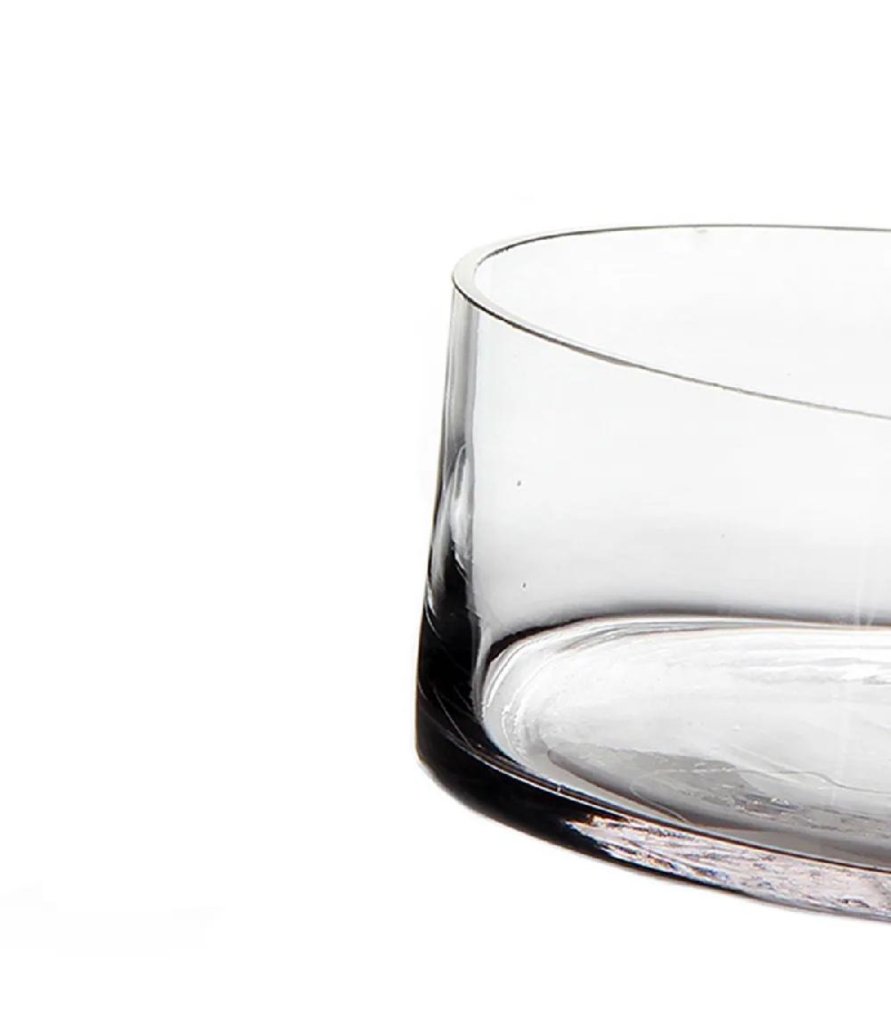 Wadiga Vase Cylindrique En Verre 20x20x15cm