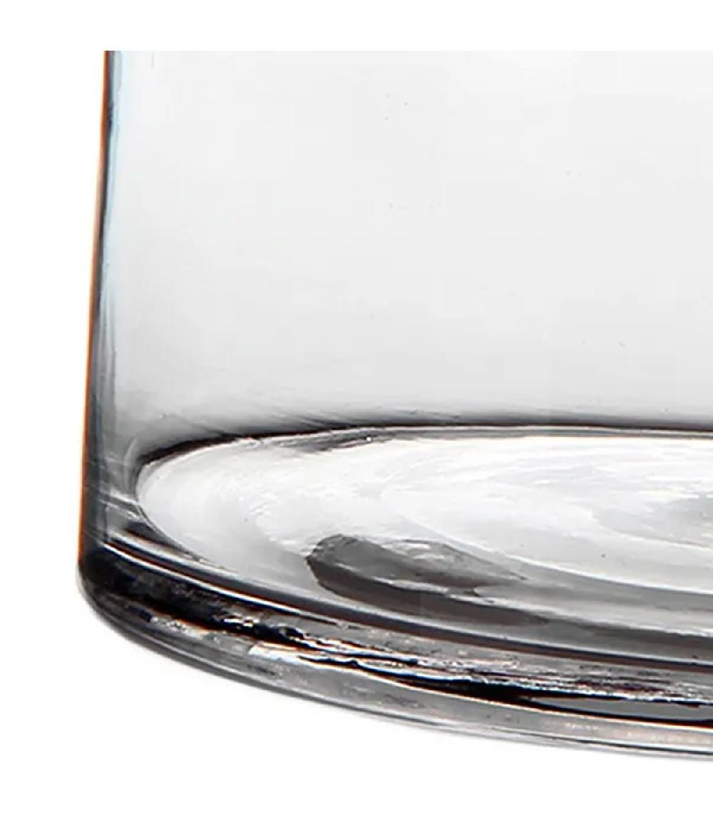 Wadiga Vase Cylindrique En Verre 20x20x20cm