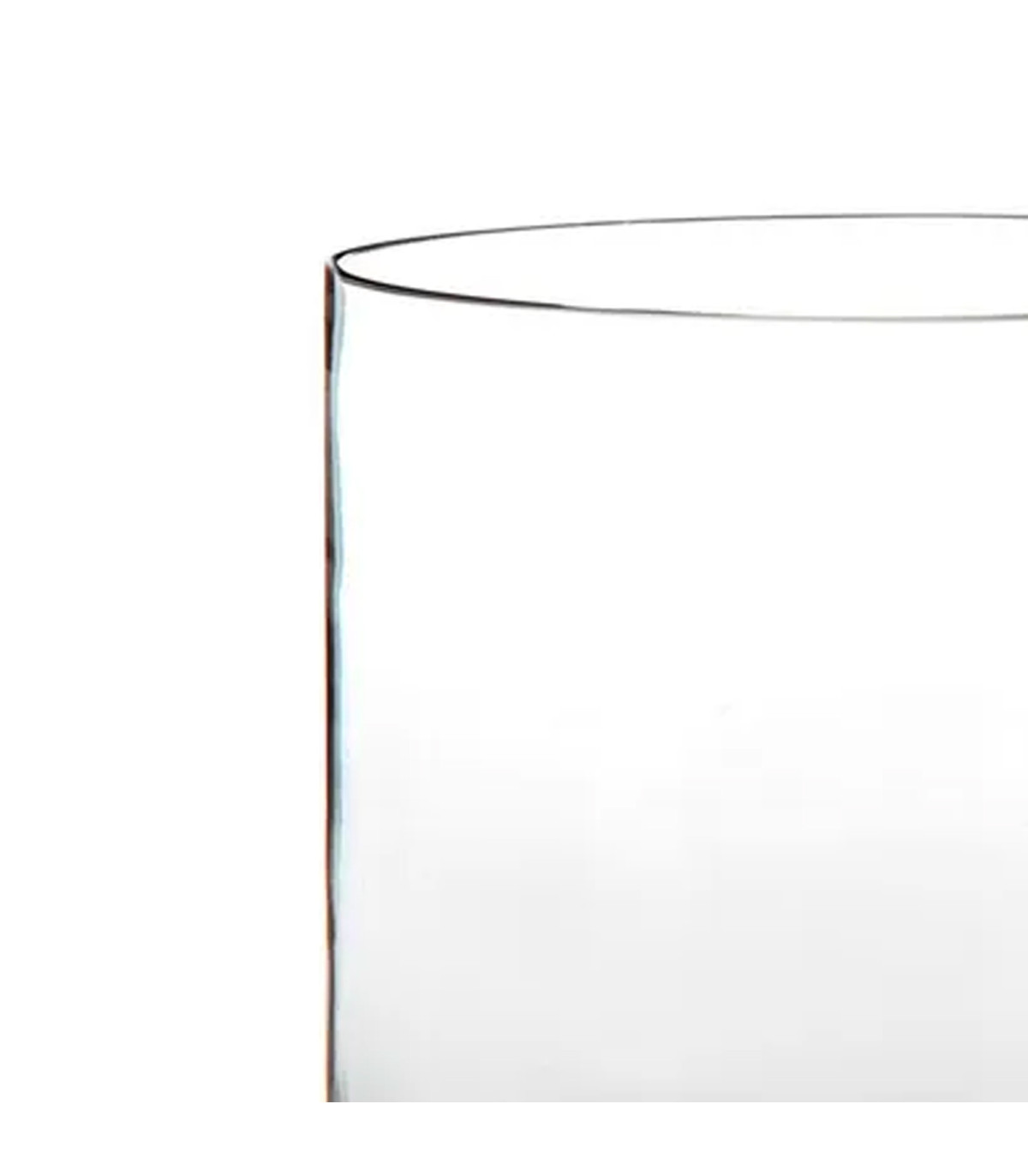 Wadiga Vase Cylindrique En Verre 20x20x20cm