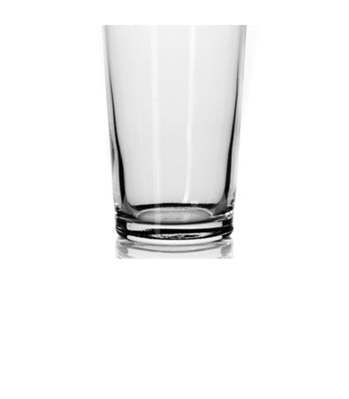 Wadiga Vase En Verre Transparent 10x10x26cm
