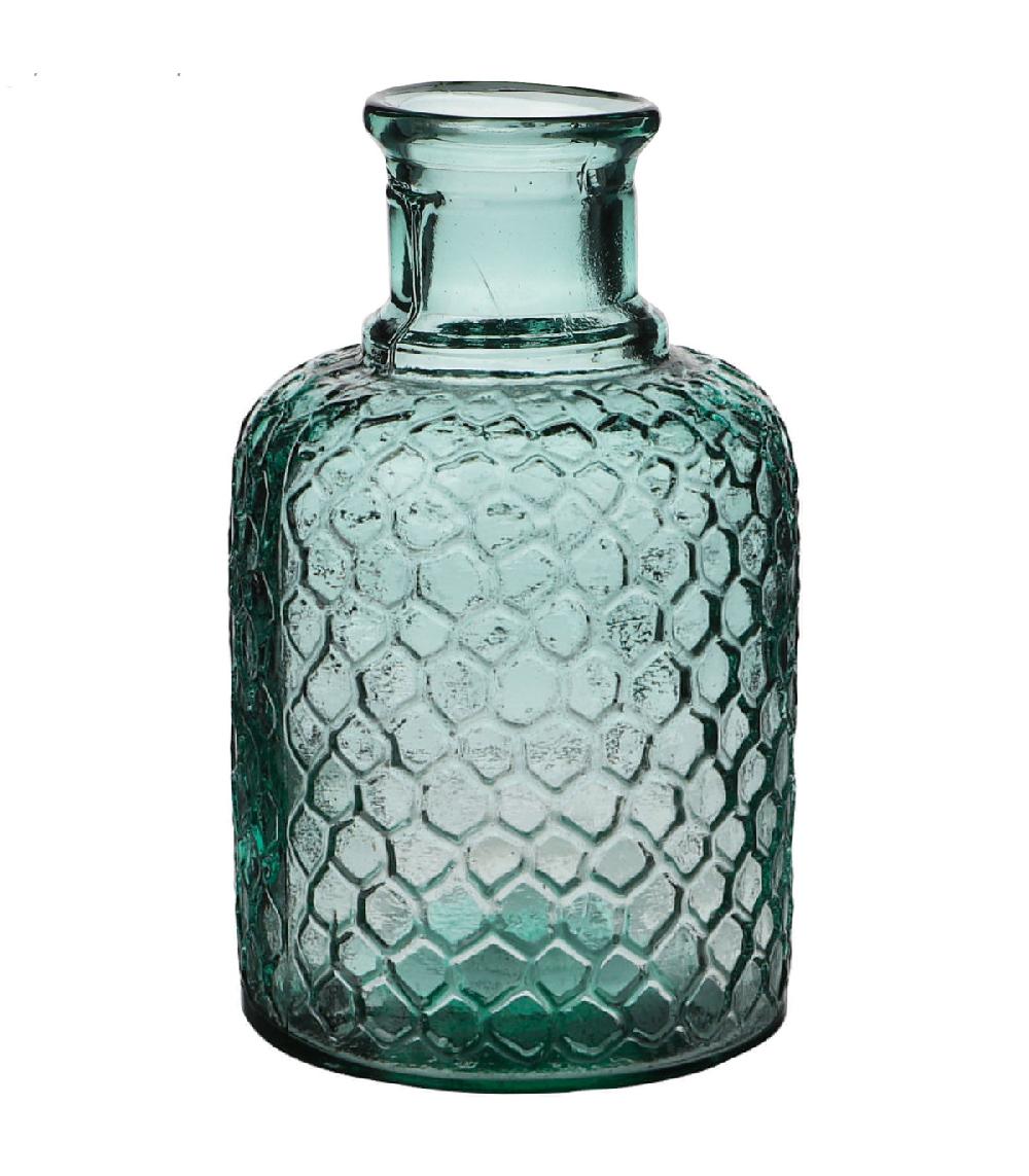 wadiga Vase serena en verre recyclé 12x12x20cm