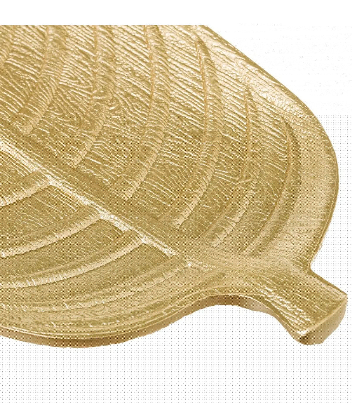 Wadiga Vide Poche Doré Feuille 45.5x18x2.5cm