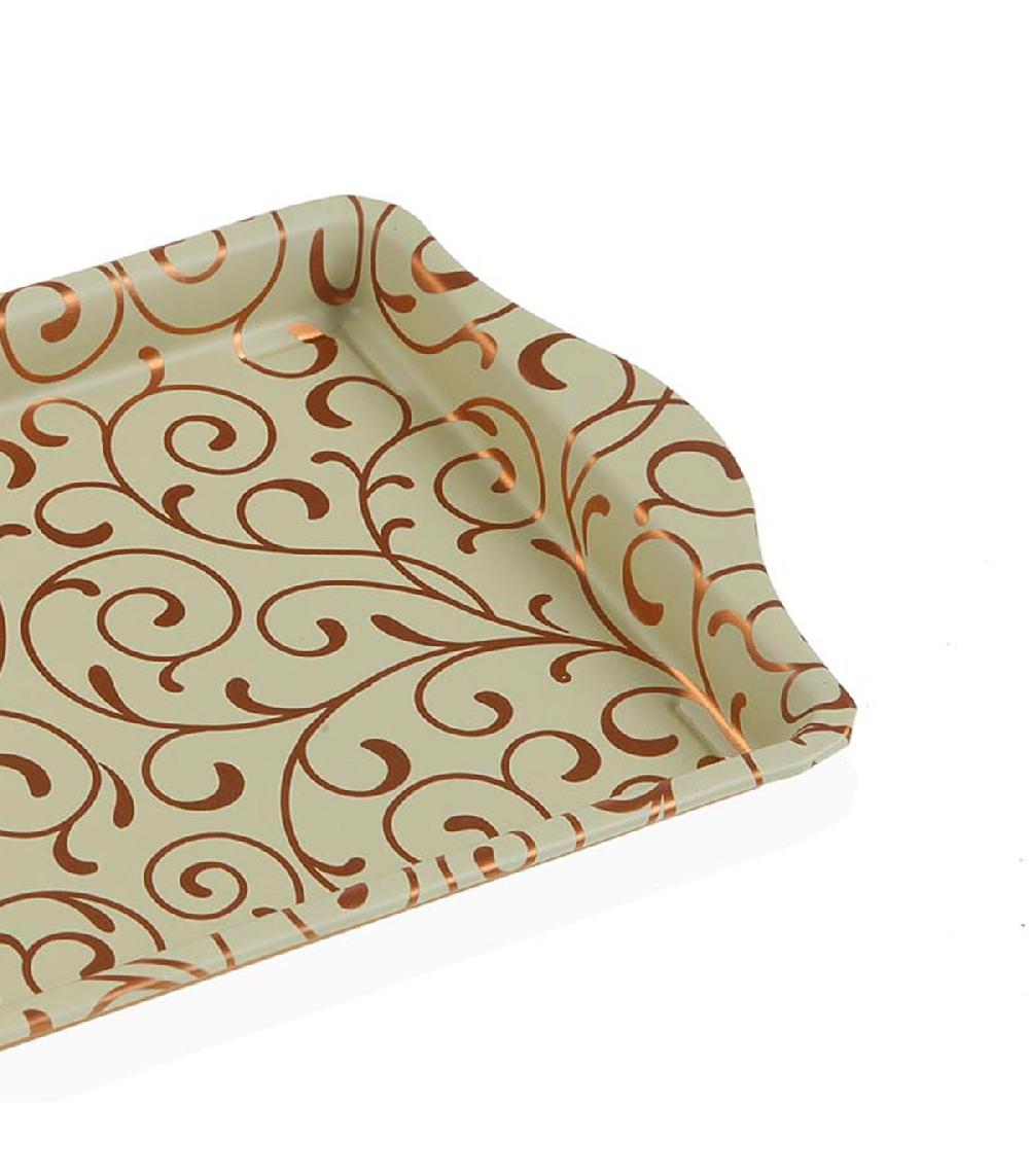 Wadiga Vide Poche En Métal Floral 21 5x14 5x2cm
