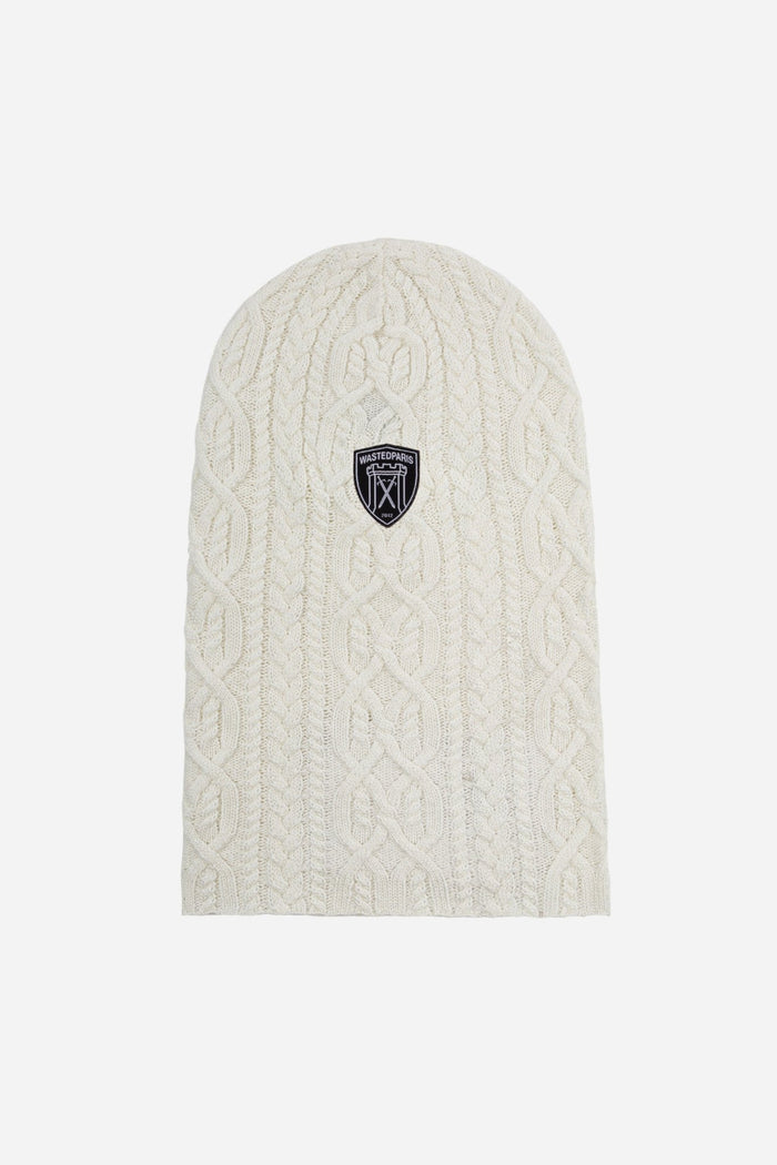 Wasted Balaclava Cable Knit Rain