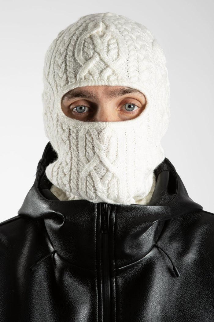 Wasted Balaclava Cable Knit Rain
