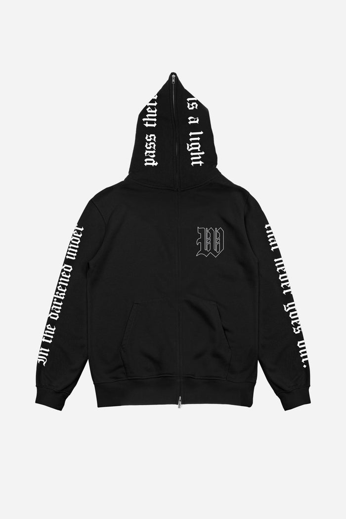 wasted Hoodie Full Zip Mercy