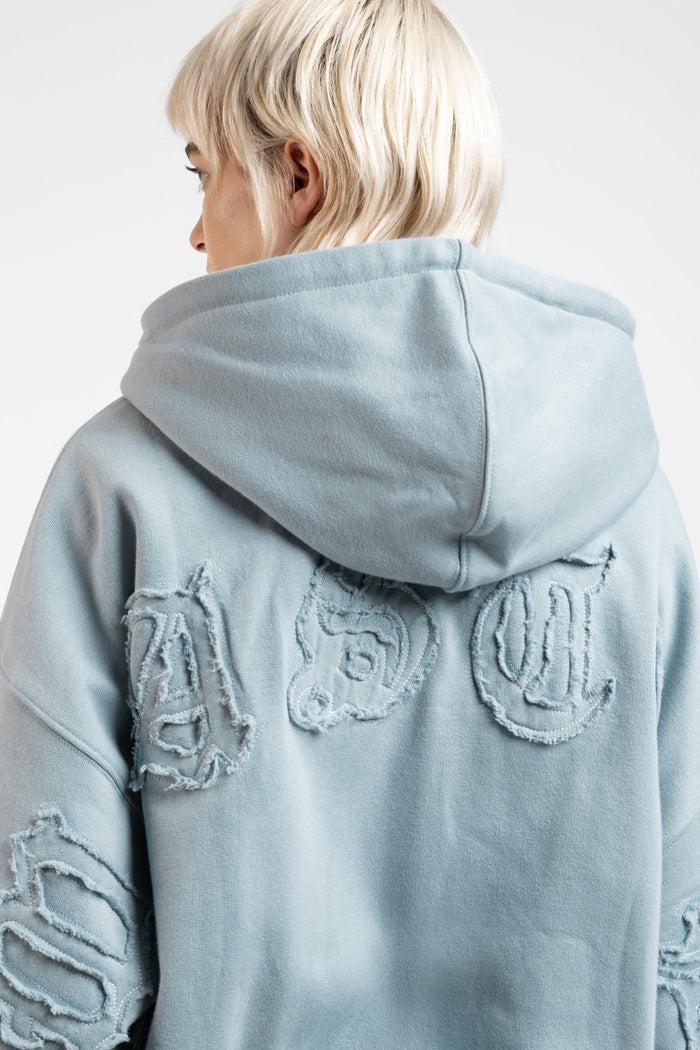 Wasted Hoodie Zip Boxy Kingdom Destroy