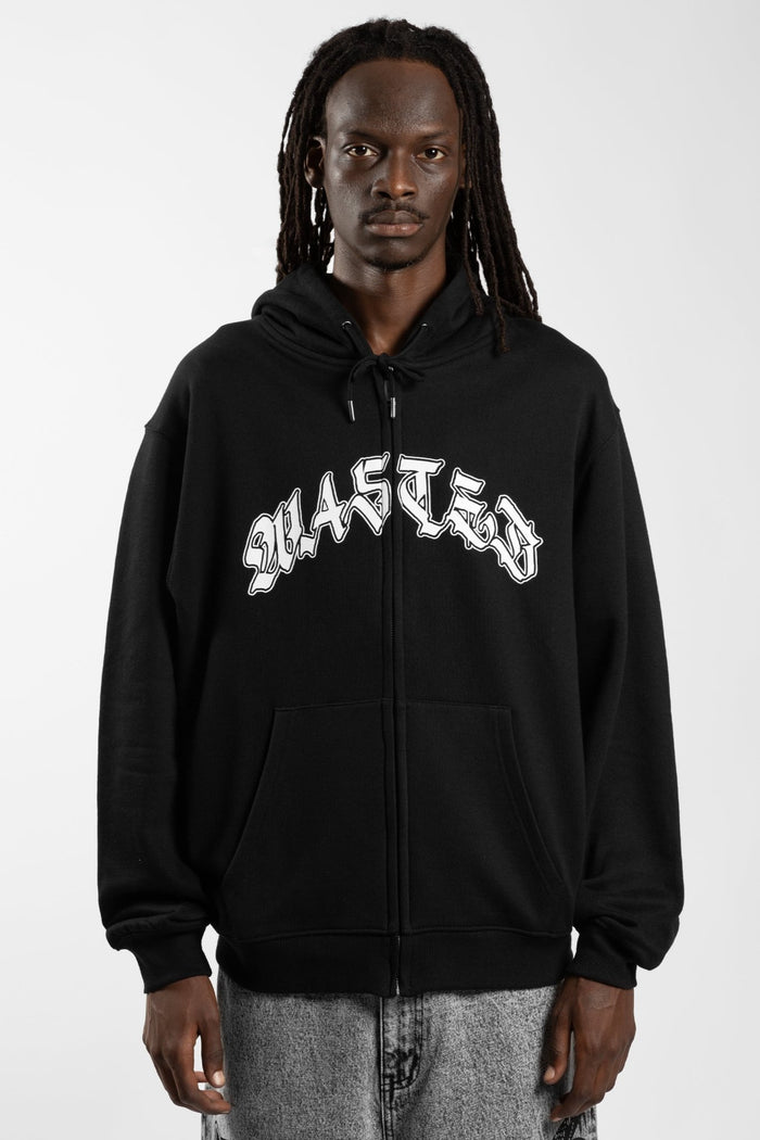 Wasted Hoodie Zip Lethal